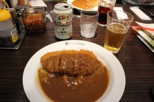 Curry au bœuf panné