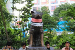 Statue de Hachikō, Shibuya